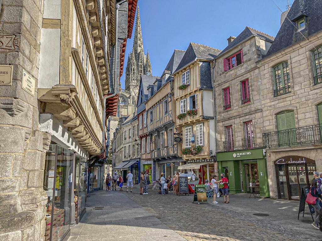 Quimper: T3 Avec Vue Cathedrale Proche Gare Apartment Ngoại thất bức ảnh