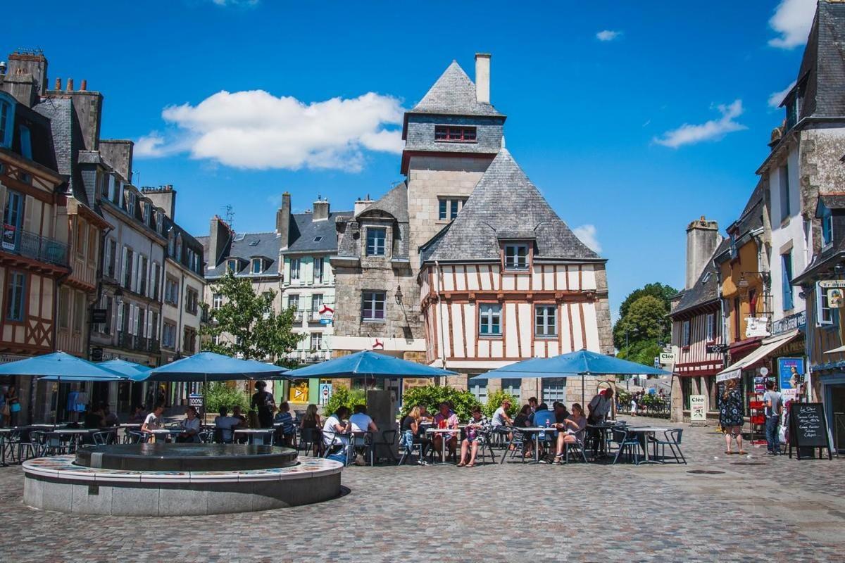 Quimper: T3 Avec Vue Cathedrale Proche Gare Apartment Ngoại thất bức ảnh